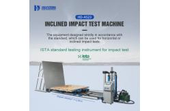 China Electronic Carton Package Testing Equipment , Box Incline Impact Test Machine supplier