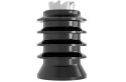 China Non Rotary 110mm OD Cementing Plug Anti Rotation Cement Wiper Plug supplier