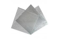 China Round Hole Mild Steel 0.5mm Perforated Ss Plate Galvanized For Platform supplier
