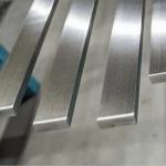 AISI SUS Stainless Steel Flat Bar Hot Rolled Polished Ss 321 316 304 Rod Split 500mm for sale