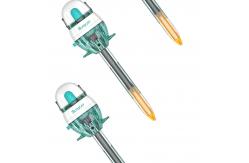China Retractable Blade Tip Disposable Laparoscopic Bladed Trocar supplier