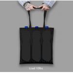 GiftExpress black cotton tote bag Crafting DIY Projects Bridesmaids Reusable Grocery