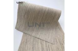 China Goat Hair woven interfacing for jacket , Lining and Interlining with Smooth Handfeeling supplier