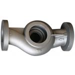 Flow Control Gray Iron Casting Process Cast Iron Pump Housing Painting Customized for sale