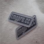Outdoor Men Clothing Reflective PU Leather Patches High Frequency Sewing Line for sale