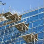 2mx50m 3mx50m Fire Retardant Netting Customized Scaffold Debris Netting Green for sale