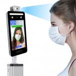 Web Software QR Code WIFI Temperature detection Face Recognition Access control Device for sale