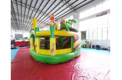 China Toddler Jungle Park Jumping Combo Inflatable Bouncer Slide supplier