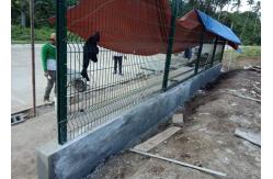China 3d Curved Metal Fence Pvc Coated Welded Mesh For Garden supplier