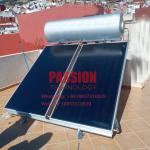 200L Blue Coating Flat Panel Sun Collector 300L Blue Titanium Solar Thermal Collector Flat Plate Solar Water Heater for sale