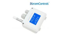 China 4-20mA LCD Display Temp Humidity Transmitter For Greenhouse supplier