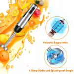 Powerful DC Motor Handheld Immersion Blender Multi Purpose Accessories