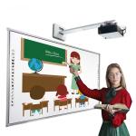 Silver 102 Inch Large Interactive Whiteboard For Conference Room for sale