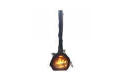 China 90cm 100cm Ceiling Suspended Fireplace Log Burners Rust Resistance supplier
