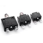125-250V AC 50V DC Push Button Thermal Overload Protector Manual Reset Thermal Circuit Breaker for sale