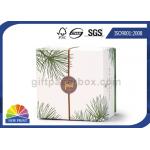 Delicate Printing Design Lid / Base Paper Cardboard Gift Box Rigid Spot UV Surface