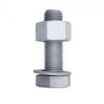 SS Bolt And Nuts Galvanized Hexagonal Hot Dip Hex for sale