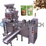 Doypack Packing Machine With Single Or 2 Head Linear Weighing Packaging Line