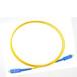 Indoor Communication Cable LC-SC SM Duplex Fiber Optic Patch Cord PVC/LSZH G657A for sale