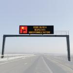 DIP P16 Motorway VMS Signs Safety Information Digital LED Board for sale