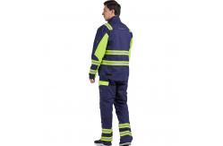 China Cotton Stretch Flame Resistant Safety Jacket Anti Statics FR Work Jacket supplier