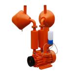 Electric 5.5kw 2100L/min Rotary Vane Air Pump for milking equipment for sale