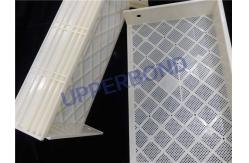 China 84-100mm Kingsize / Super Slim Cigarette Loading Tray ABS Plastic Yellow supplier