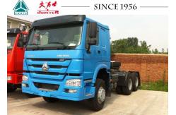 China Longer Lifespan HOWO Tractor Truck 420 Hp Euro II Engine RHD For Road Transport supplier