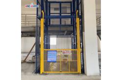 China Rail Mounted Cargo Lifts Customizable Height Home Freight Elevator supplier