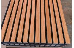 China MDF Wall Panel Ceiling Sound Proof Customized 2400-3000mm Acoustic Panel Nailing Machine supplier