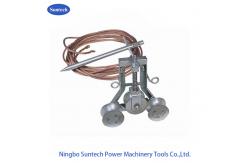 China Aluminum Sheave Grouding Wire Cable Pulley Block Conductor Stringing Blocks supplier