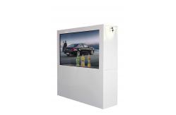 China Free Standing Touch Transparent LCD Screen Showcase Video Player Box Digital Signage supplier