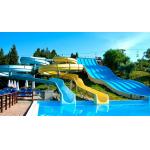 Water Theme Park Playground Design Small Pool Games Fiberglass Slide