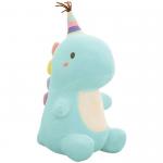 PP Cotton Cute Dinosaur Plush Toys / Plush Stuffed Animal Gifts For Girls OEM 23cm for sale