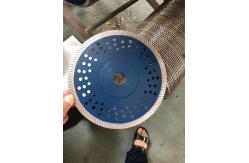China 125mm Turbo Segmented Diamond Cutting Blade Dry Cutting Disc Granite Marble Use supplier
