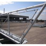 Offshore Helideck Perimeter Netting , Safety Holicopter Deck Rope Mesh Fence for sale