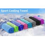 Multi-Color Soft Breathable Chilly Quick Dry Microfiber Cooling Towel And Outdoor Gym Neck Towel for sale