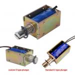 12MM Stroke SPCC DC Pull Push Open Frame Solenoid for sale