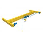 Plants Span 35m Single Girder 5T Bridge Crane With Customizable Colors for sale