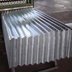 30 Gauge Corrugated Steel Roofing Sheet Mild Carbon GI Metal Panel for sale