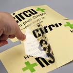 Cheap Custom Transparent Stickers Waterproof Clear Adhesive Labels With Design Printing
