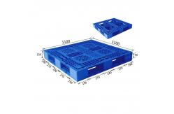 China Heavy Duty Light Recycled Plastic Pallet Double Face supplier