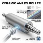 Max Diameter 750 Mm Ceramic Anilox Roller Providing High Precision and Consistent Ink Volume with Ink Transfer Efficiency for sale