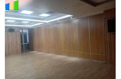 China Folding Sliding Partition Walls MDF Melamine Movable Soundproof Walls Partition supplier