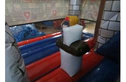 China Guards castle inflatable combo imperial bodyguard inflatable combo castle inflatable tower combo supplier