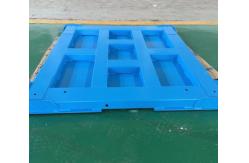 China Low-Profile Industrial Floor Weighing Scale With Ramp Access Load Cells supplier