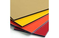 China 2440mm-6000mm Length PE Aluminum Compound Panel For All Weather Construction Materials supplier