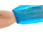 Disposable PE waterproof arm cover sleeves for medical/food for sale