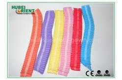 China 25g/m2 Disposable Non Woven Cap With Latex Free Double Elastic supplier