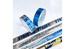 China Durable Glitter Laser Wristbands Secure and Fun Entry for Adults and Children supplier